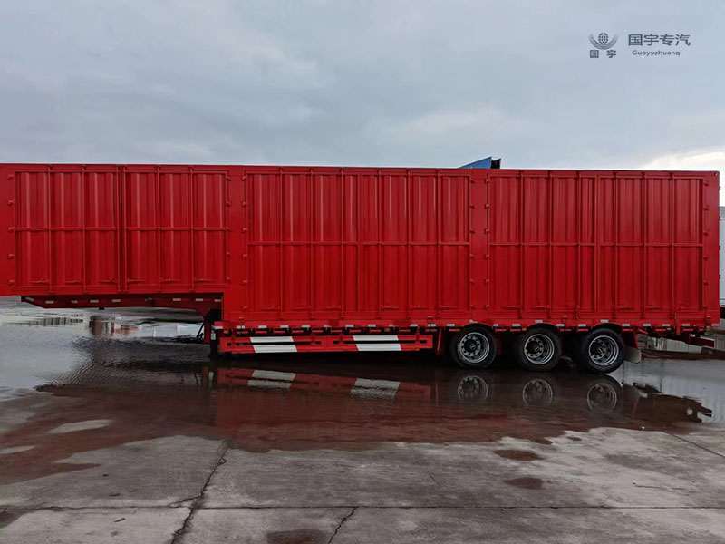 廂式半掛車，促進物流業(yè)發(fā)展！