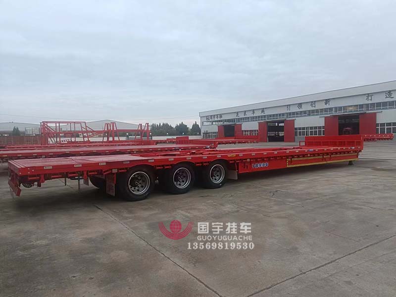 低平板半掛車(chē)：物流行業(yè)的嶄新力量